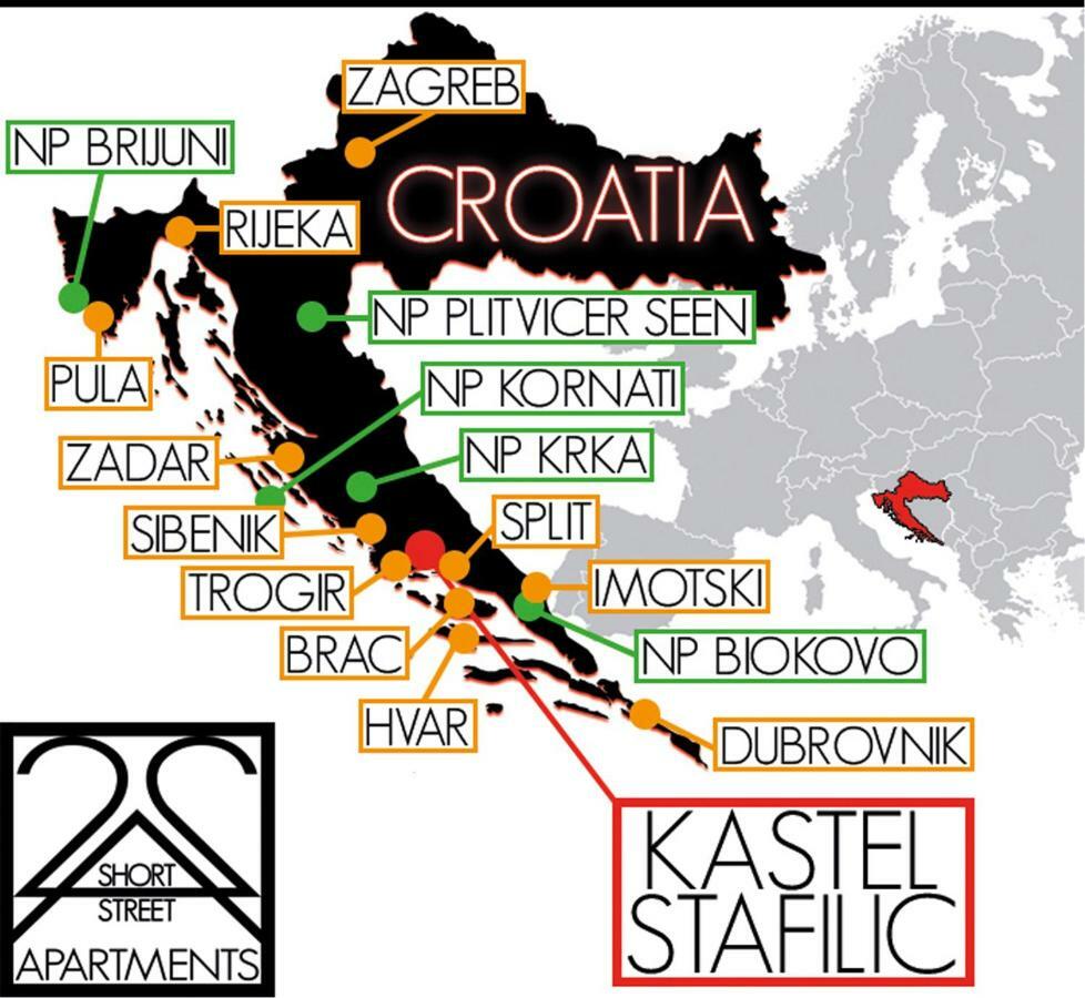 Short Street Apartments Kaštela 외부 사진